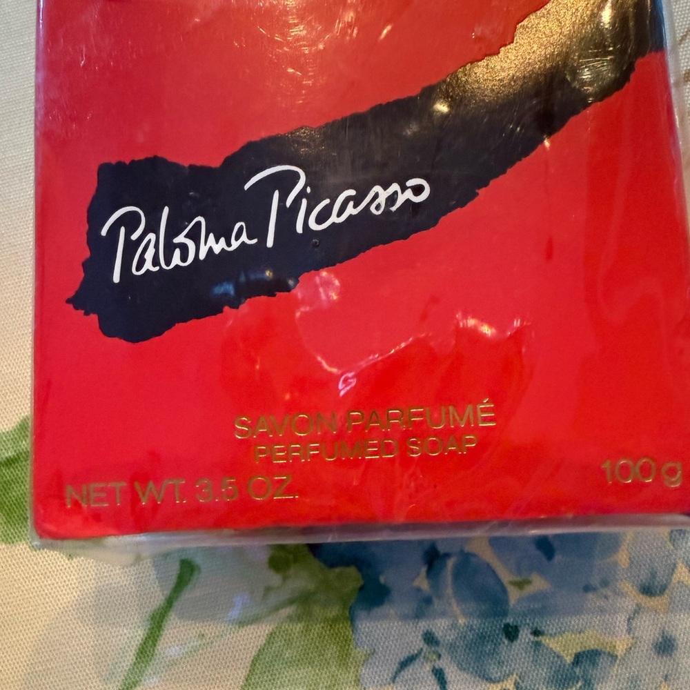 Paloma Picasso Red and Black Perfumed Hand Soap